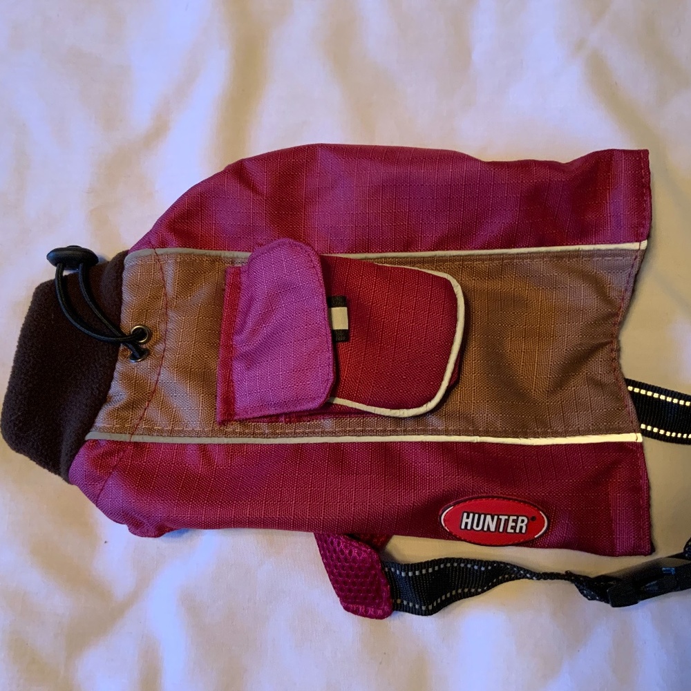 Hunter Fleece Lined Dog Coat (16” Length) *IMPERFECT
